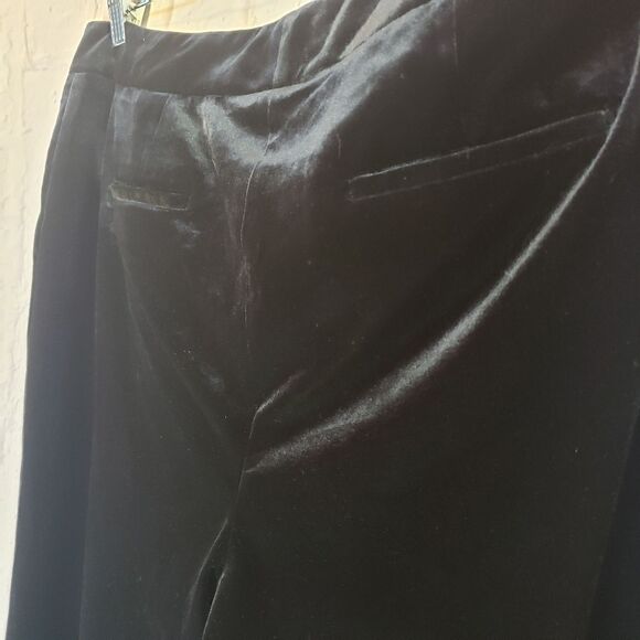 CALVIN KLEIN VELVET Wide Leg Trousers - Picture 8 of 13